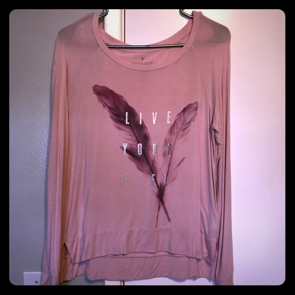 American Eagle Soft & Sexy Long Sleeve Tee